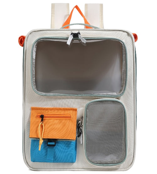 Convertible Wheeled Pet Carrier Backpack