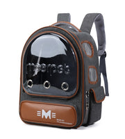 PC Window Pet Carrier Backpack